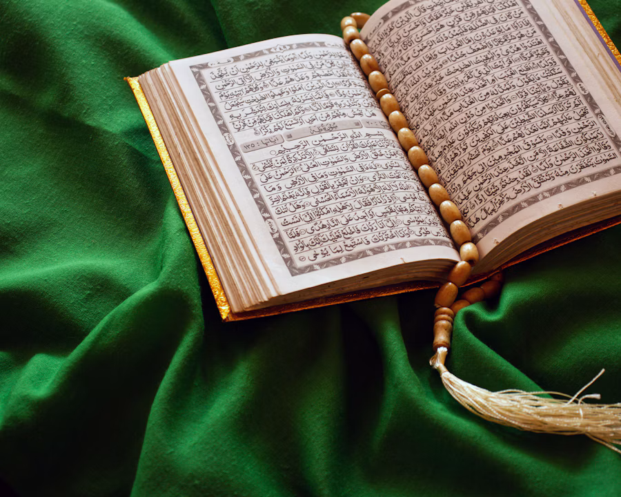 Quran learning materials for online Tajweed and recitation lessons